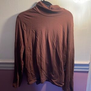 J crew brown turtleneck XXL